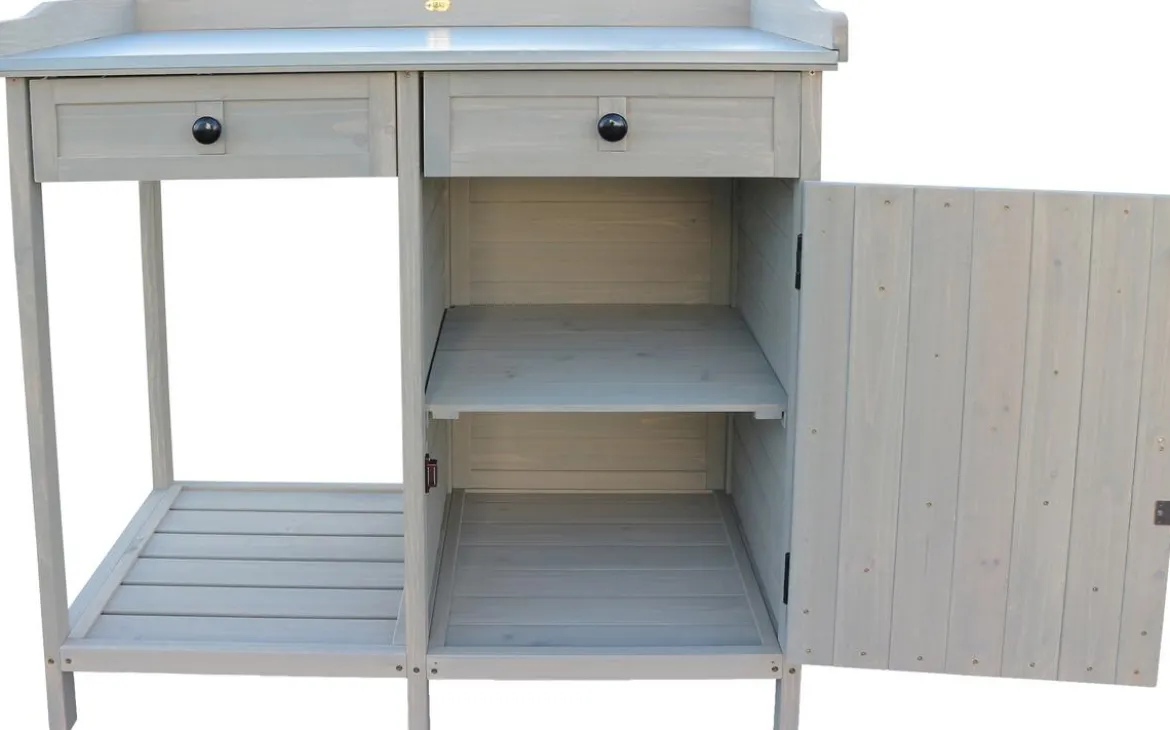 Habau Pflanztisch, ca. B98/H95/T48 cm