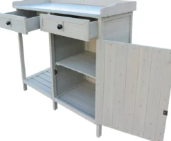 Habau Pflanztisch, ca. B98/H95/T48 cm