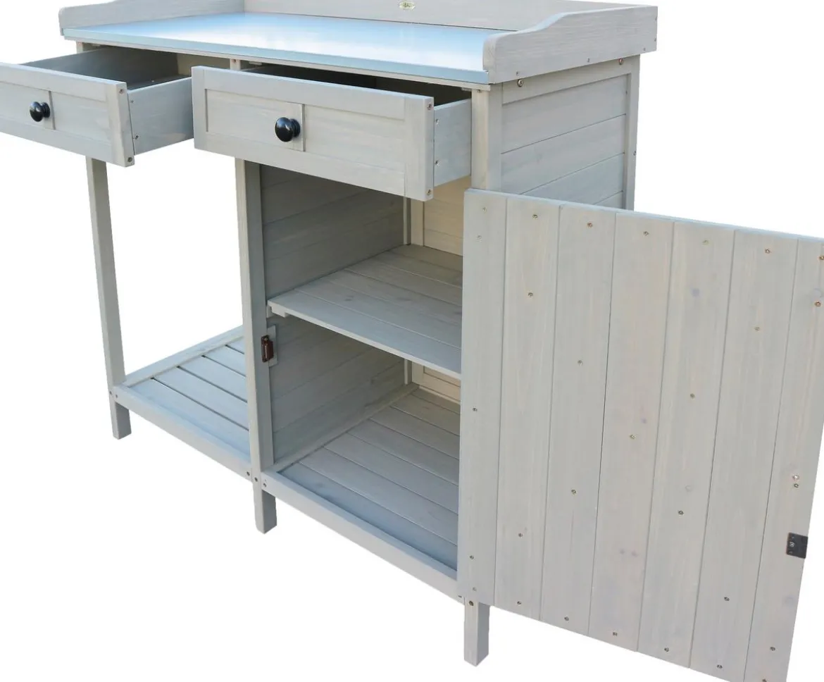Habau Pflanztisch, ca. B98/H95/T48 cm