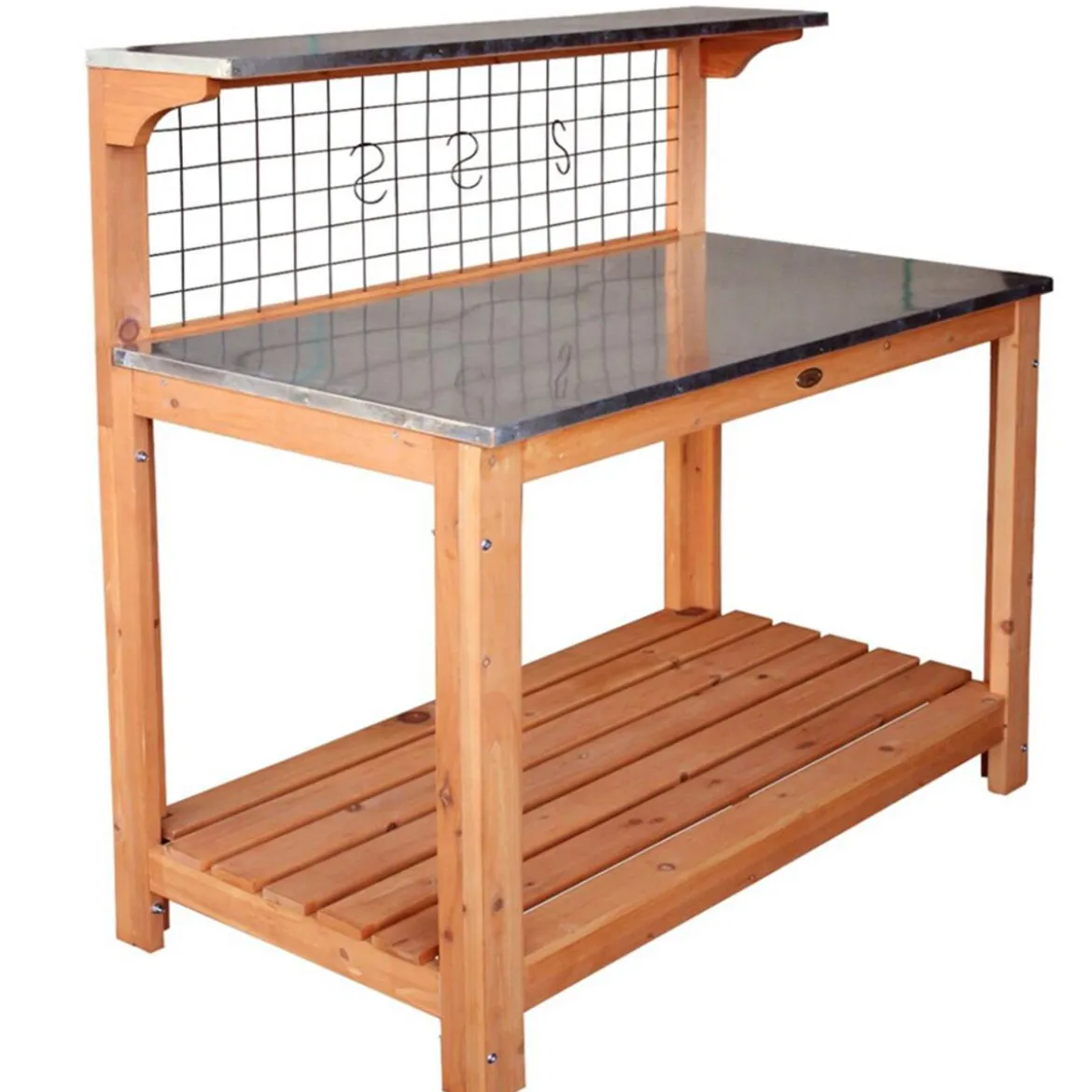 Habau Pflanztisch, ca. B101/H117/T55 cm