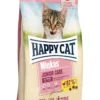 Happy Cat Trockenfutter für Katzen Minkas Junior Care, Geflügel, 10 kg