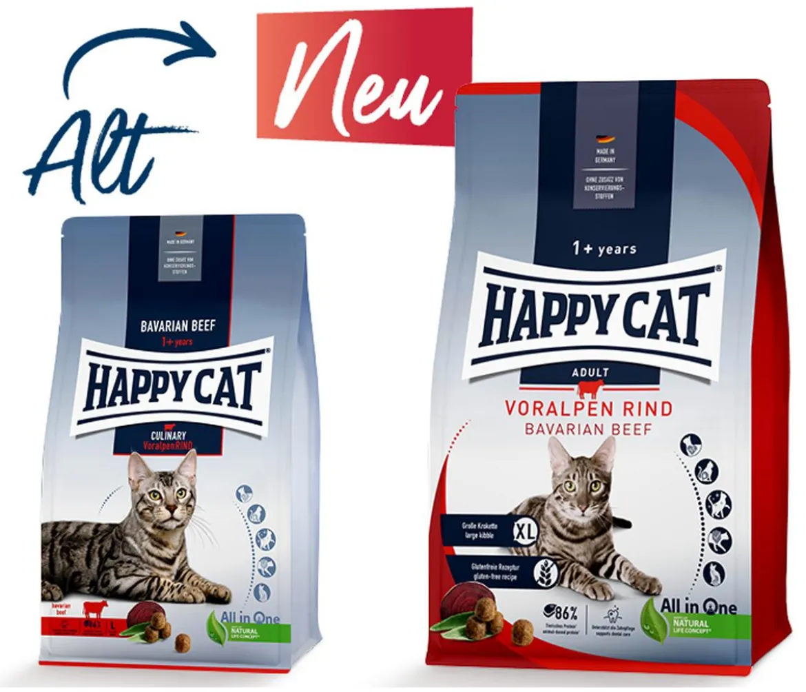 Happy Cat Trockenfutter für Katzen Culinary Adult