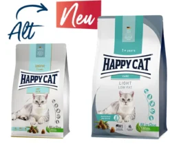 Happy Cat Trockenfutter für Katzen Care Adult Light