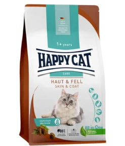 Happy Cat Trockenfutter für Katzen Care Haut & Fell