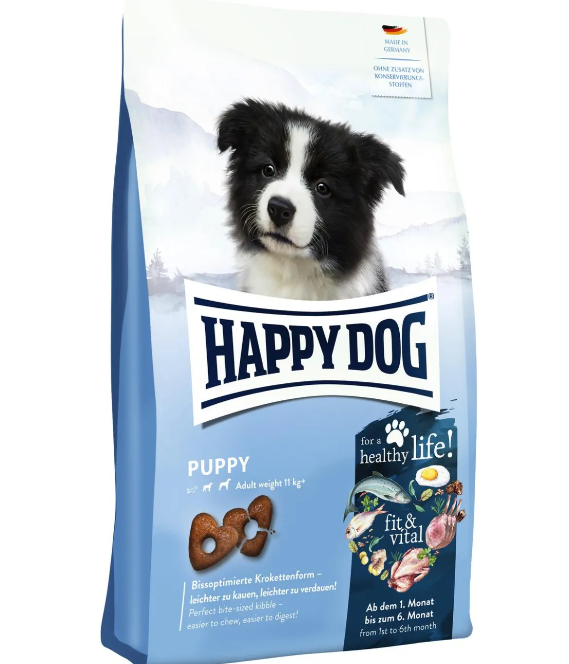 Happy Dog Trockenfutter für Hunde Supreme fit & vital Puppy
