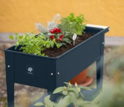 Herstera Stahl-Hochbeet Urban, ca. B85/H80/T50 cm