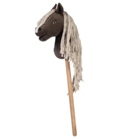 HKM KIDS Hobby Horse Professional Slim Line, dunkelbraun