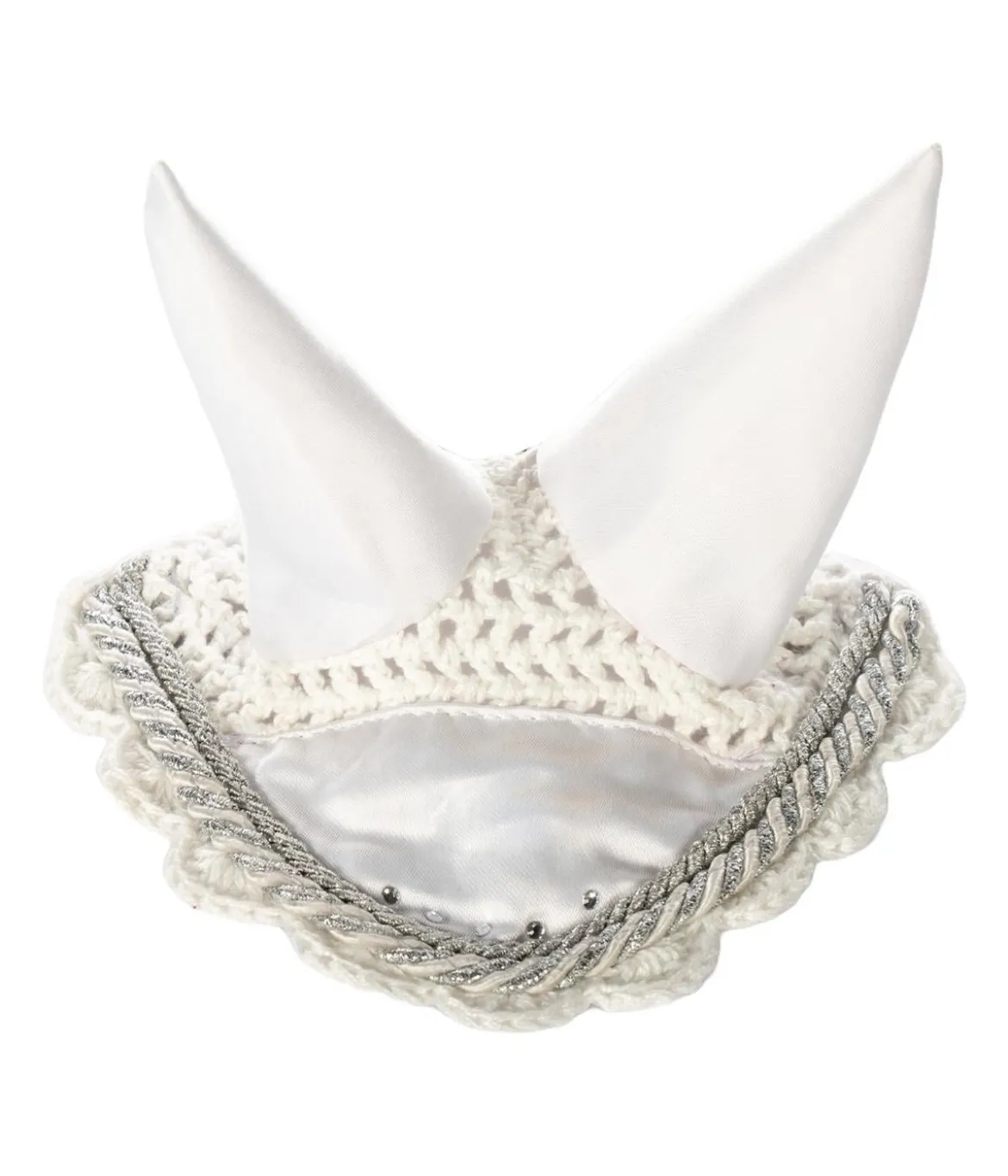 HKM KIDS Hobby Horsing Fliegenhaube Turnier, weiß
