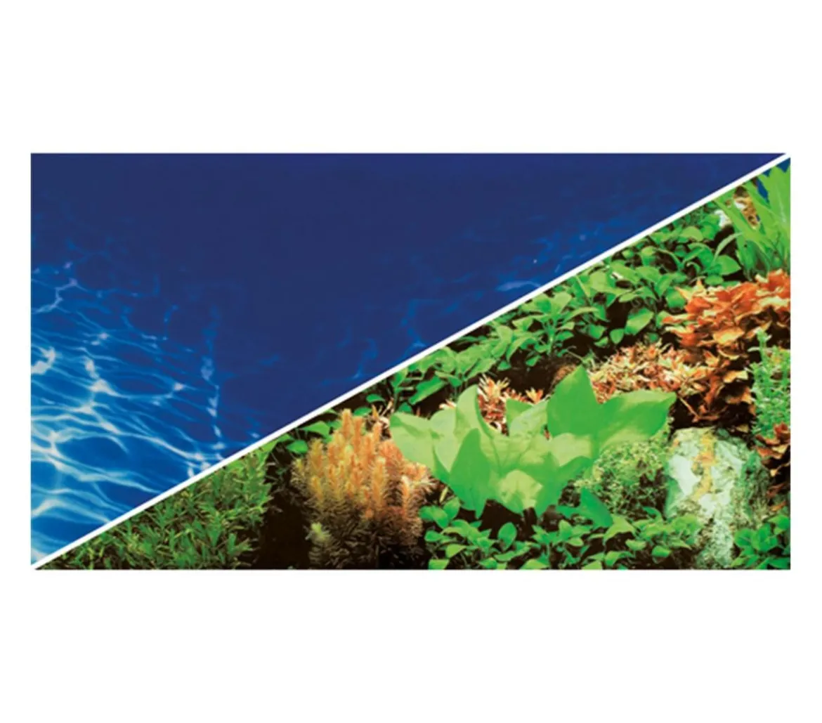 Hobby® Aquarium Rückwand Pflanzen 8/Marine Blue