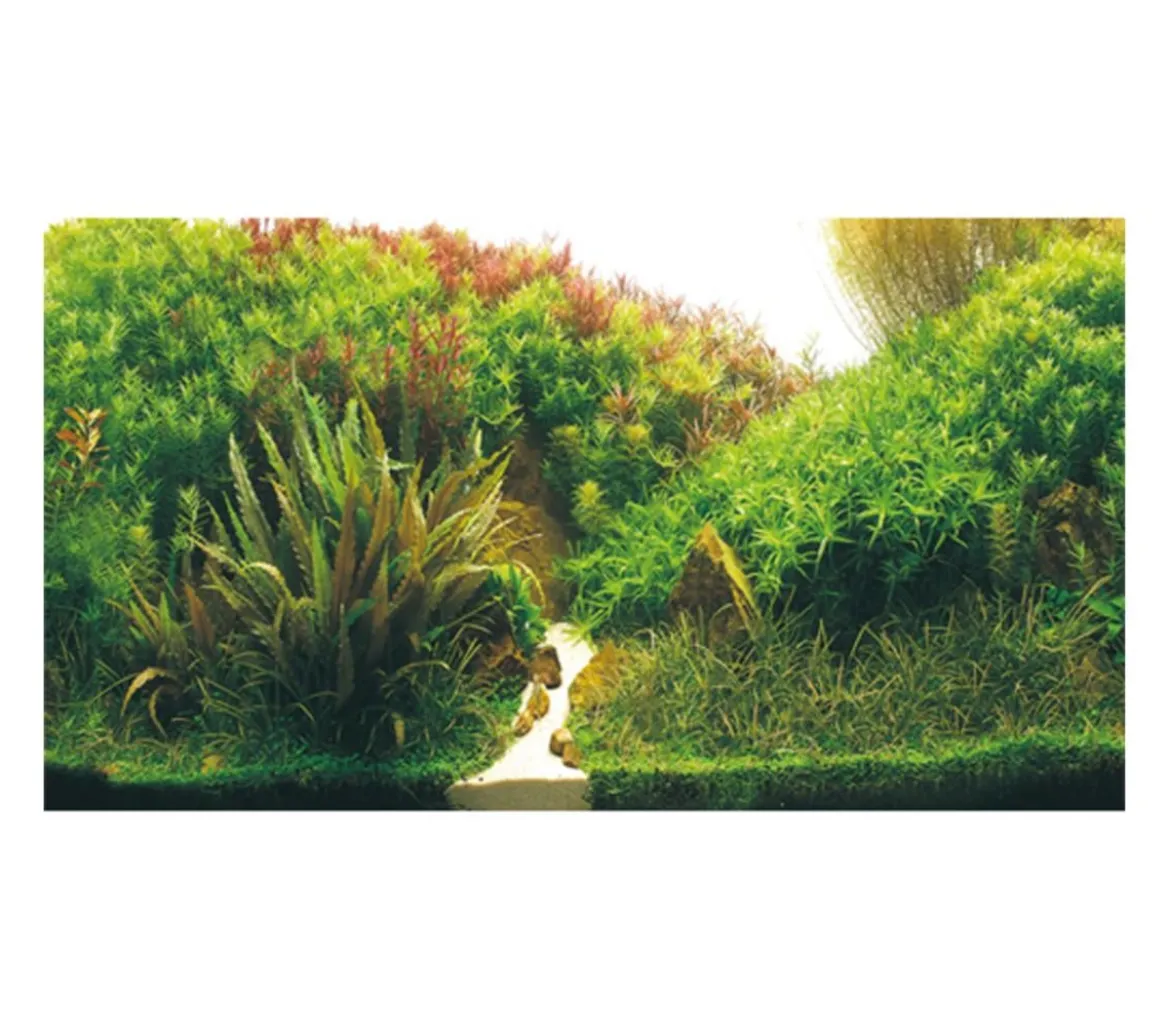 Hobby® Aquarium Rückwand Planted River/Green Rocks