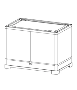 Hobby® Selbstbau Glasterrarium Terra Fix & Easy 45