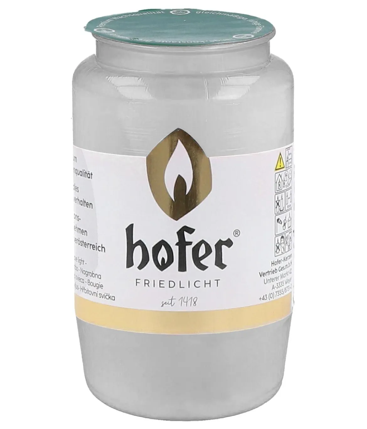 Hofer Kompositions-Öl-Licht Nr. 3, weiß