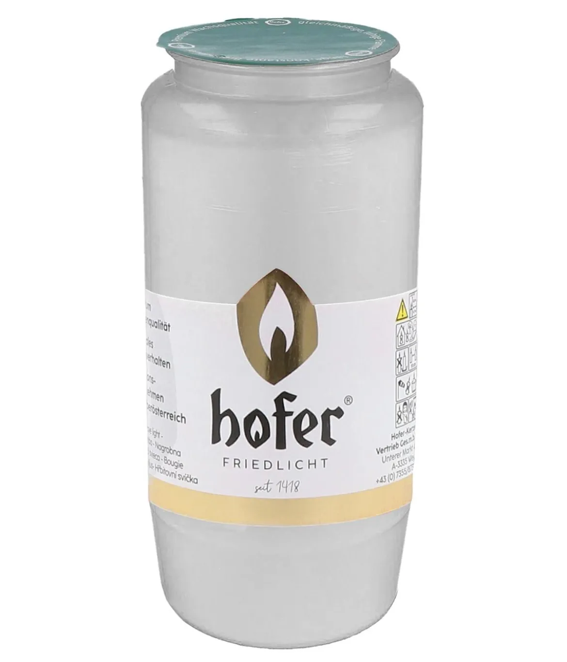 Hofer Kompositions-Öl-Licht Nr. 7, weiß