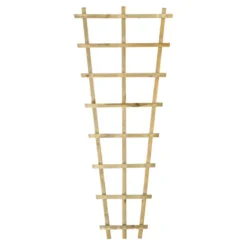 Holzwerke Kübler Holz-Trapezrankgitter, 180 cm