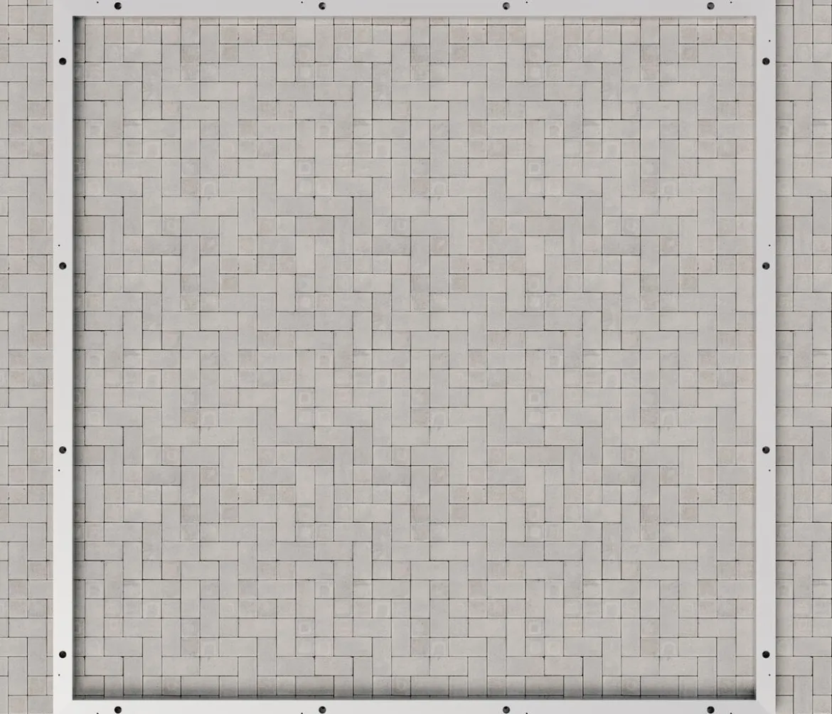Hörmann Aluminium-Bodenrahmen für Gerätehaus Juno JSD2/JFD2/JPD2