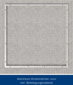 Hörmann Aluminium-Bodenrahmen für Gerätehäuser Juno SD7/FD7/PD7