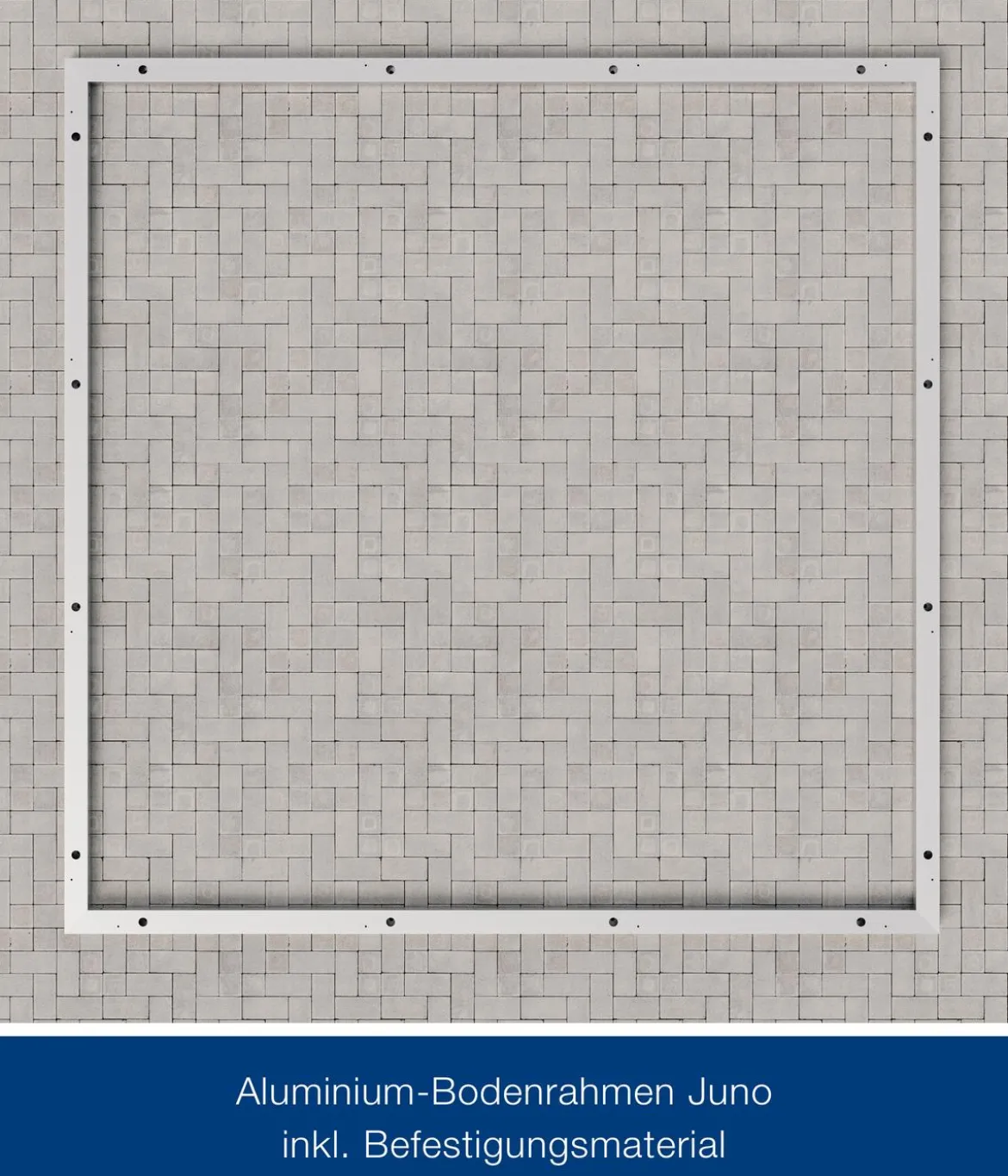 Hörmann Aluminium-Bodenrahmen für Gerätehäuser Juno SD7/FD7/PD7
