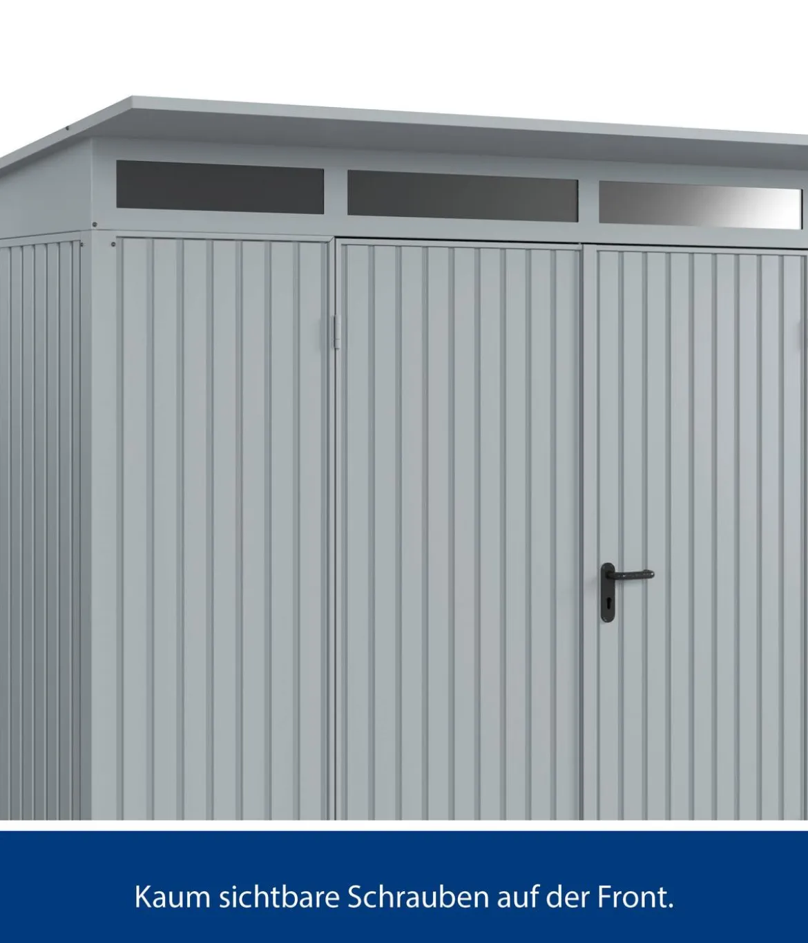 Hörmann Berry-Gerätehaus Classic-P Typ 3, ca. B312,7/H232,3/T283,4 cm
