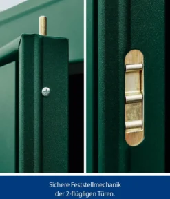 Hörmann Berry-Gerätehaus Classic-P Typ 1, ca. B247,9/H228,6/T153 cm