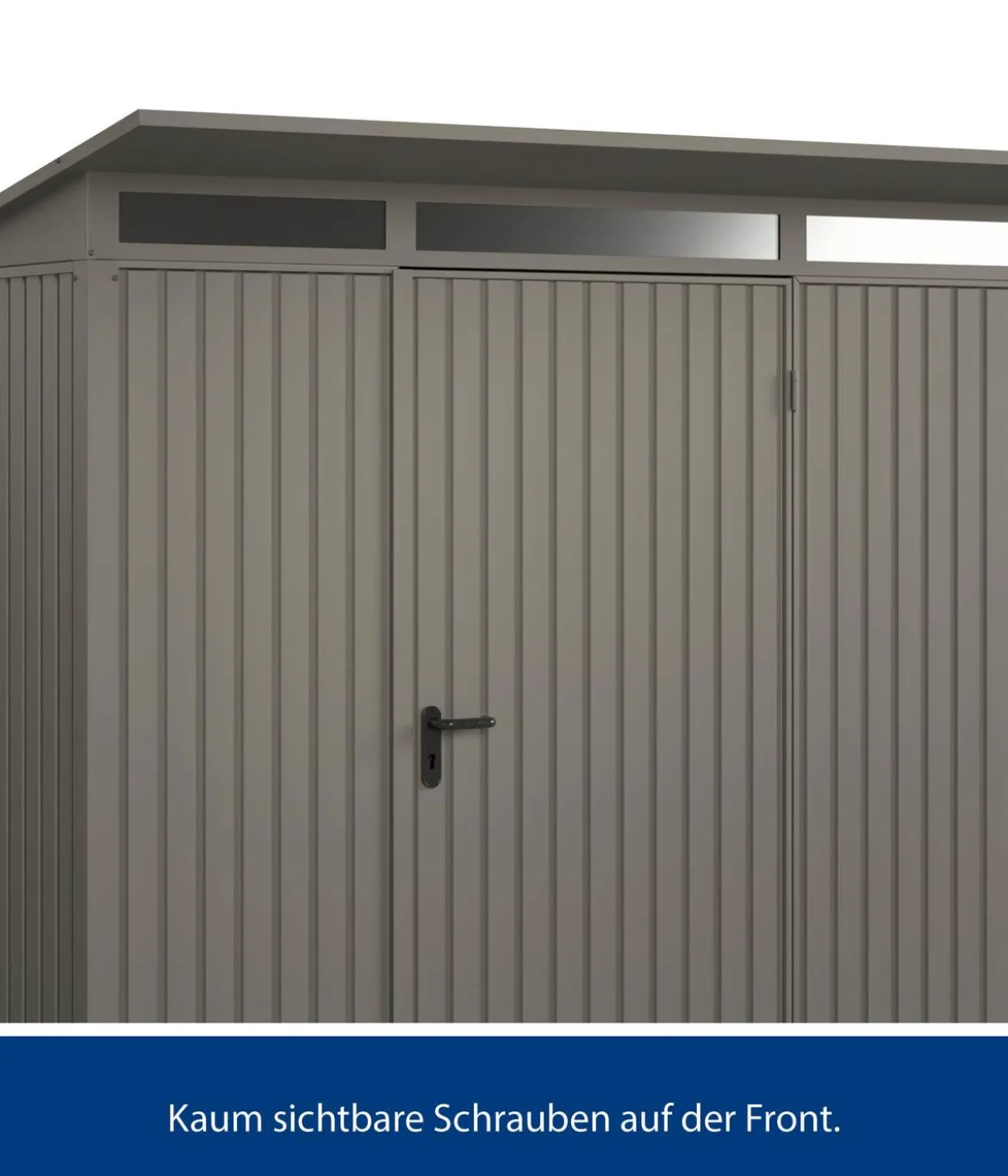 Hörmann Berry-Gerätehaus Classic-P Typ 1, ca. B247,9/H228,6/T153 cm