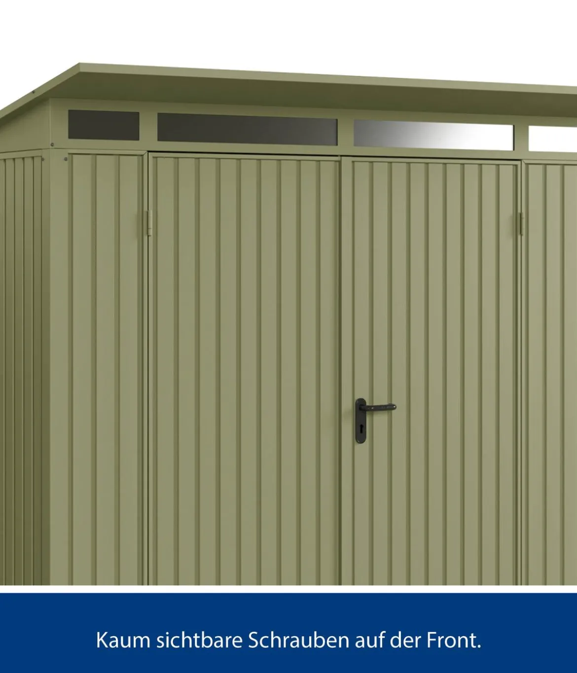 Hörmann Berry-Gerätehaus Classic-P Typ 1, ca. B247,9/H228,6/T153 cm