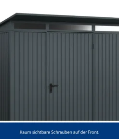 Hörmann Berry-Gerätehaus Classic-P Typ 1, ca. B247,9/H228,6/T153 cm