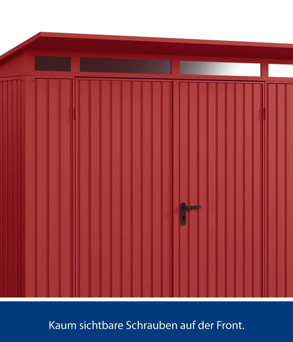 Hörmann Berry-Gerätehaus Classic-P Typ 1, ca. B247,9/H228,6/T153 cm