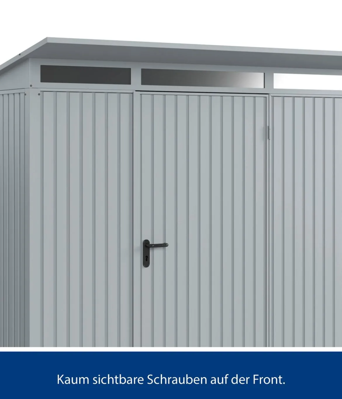 Hörmann Berry-Gerätehaus Classic-P Typ 1, ca. B247,9/H228,6/T153 cm
