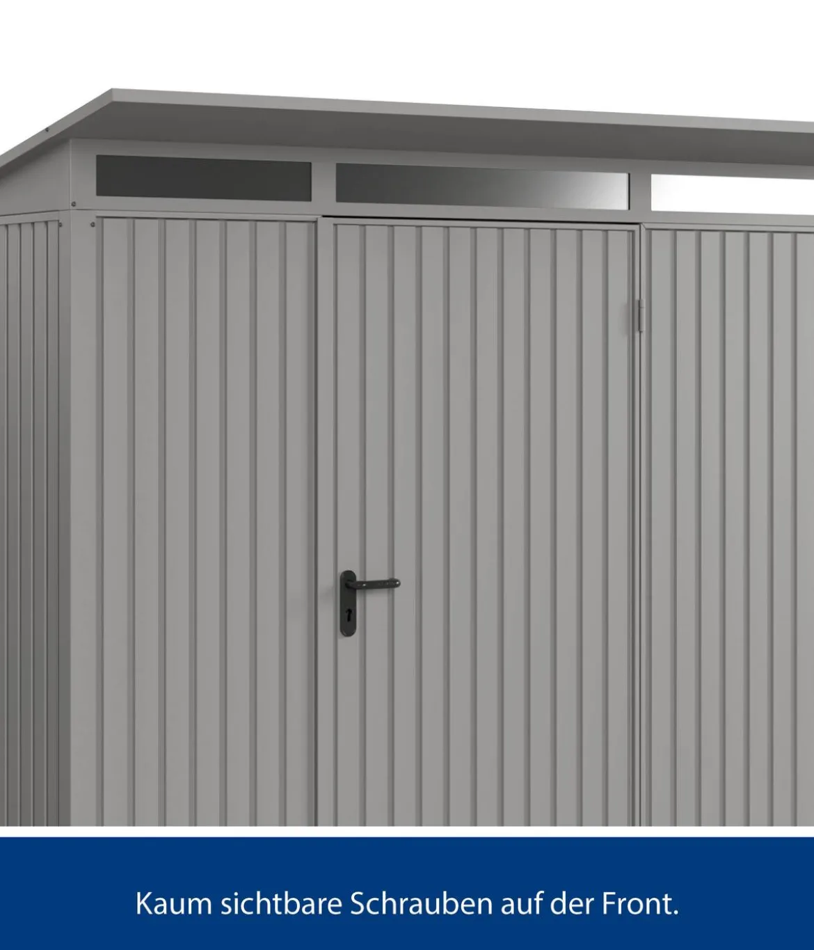 Hörmann Berry-Gerätehaus Classic-P Typ 1, ca. B247,9/H228,6/T153 cm