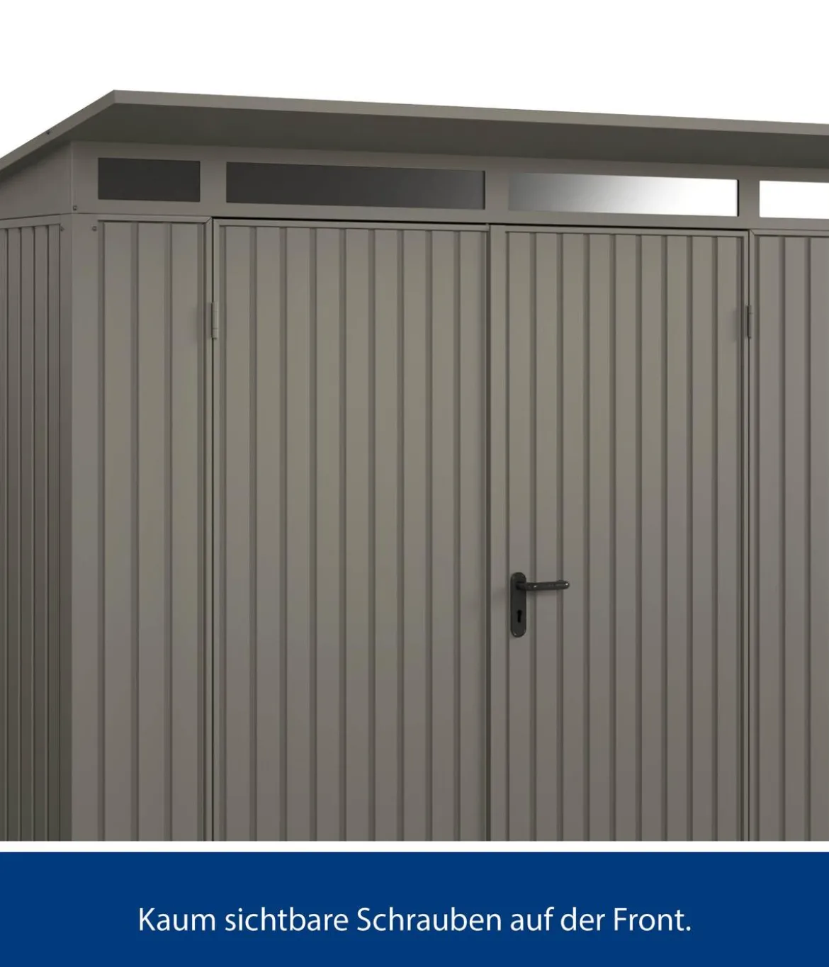 Hörmann Berry-Gerätehaus Classic-P Typ 1, ca. B247,9/H228,6/T153 cm