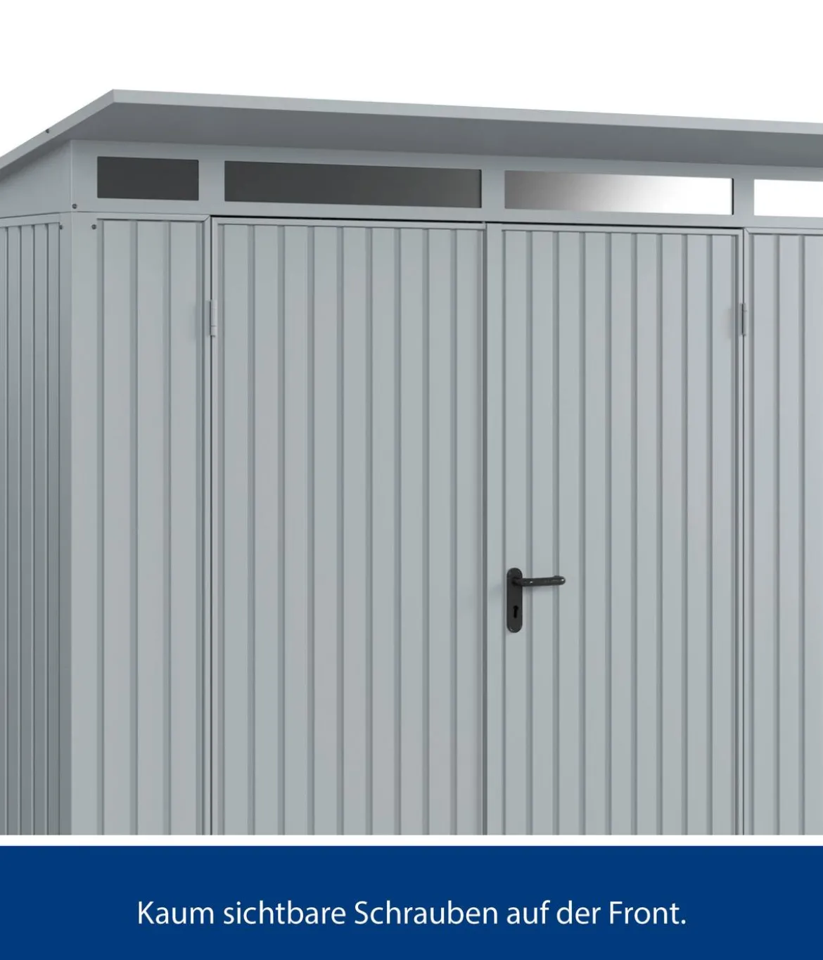 Hörmann Berry-Gerätehaus Classic-P Typ 1, ca. B247,9/H228,6/T153 cm
