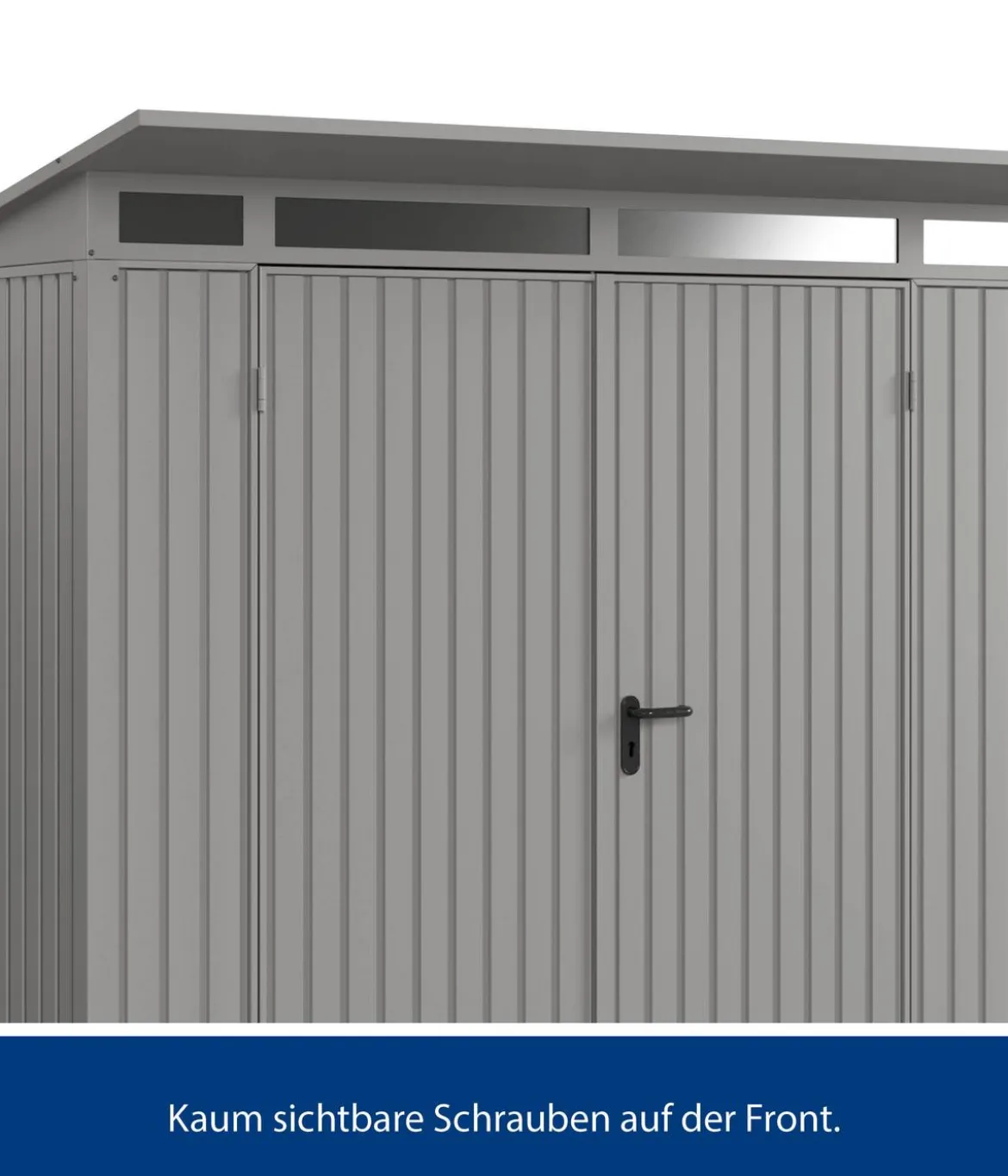 Hörmann Berry-Gerätehaus Classic-P Typ 1, ca. B247,9/H228,6/T153 cm