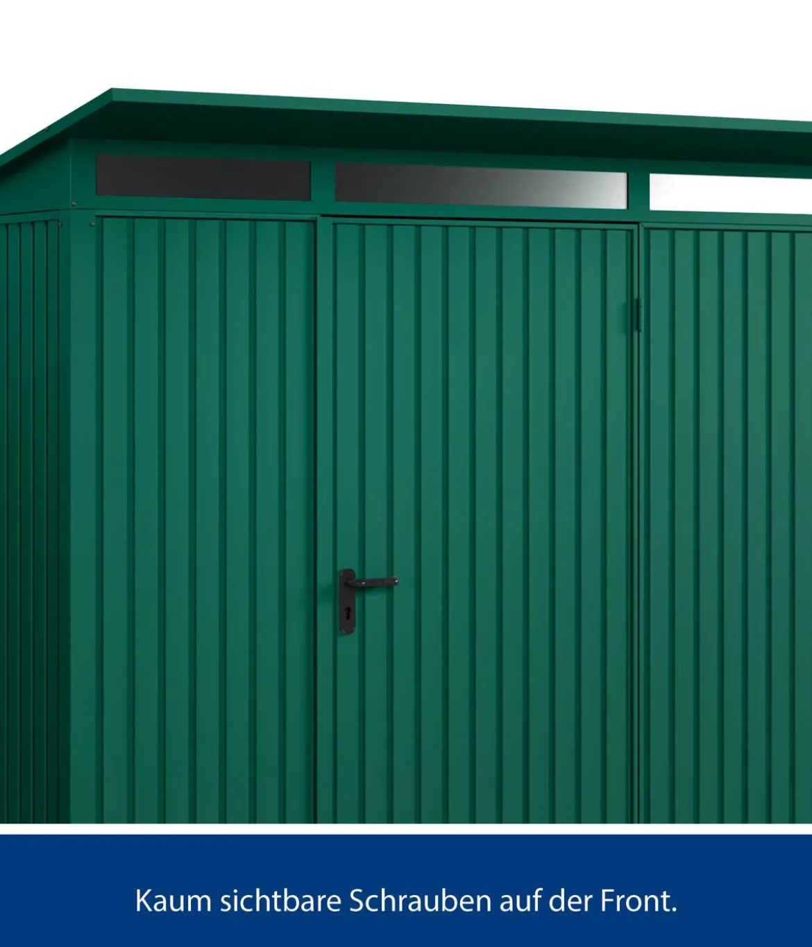 Hörmann Berry-Gerätehaus Classic-P Typ 1, ca. B247,9/H228,6/T153 cm