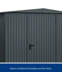 Hörmann Berry-Gerätehaus Classic-S Typ 1, ca. B258,8/H216/T121,3 cm