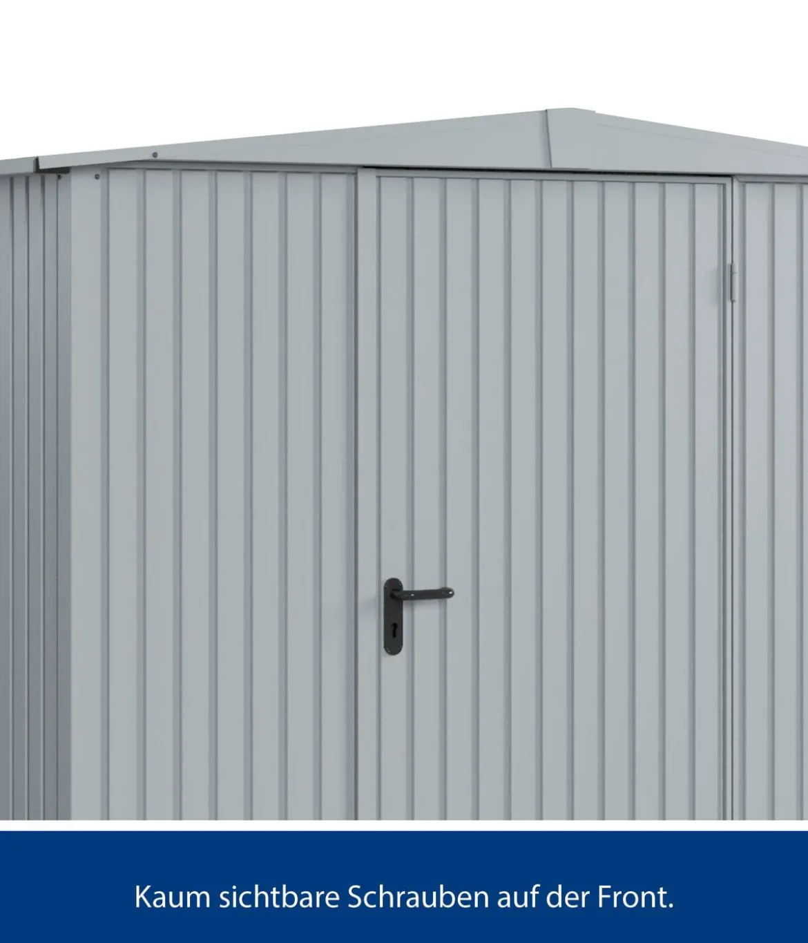 Hörmann Berry-Gerätehaus Classic-S Typ 1, ca. B258,8/H216/T121,3 cm