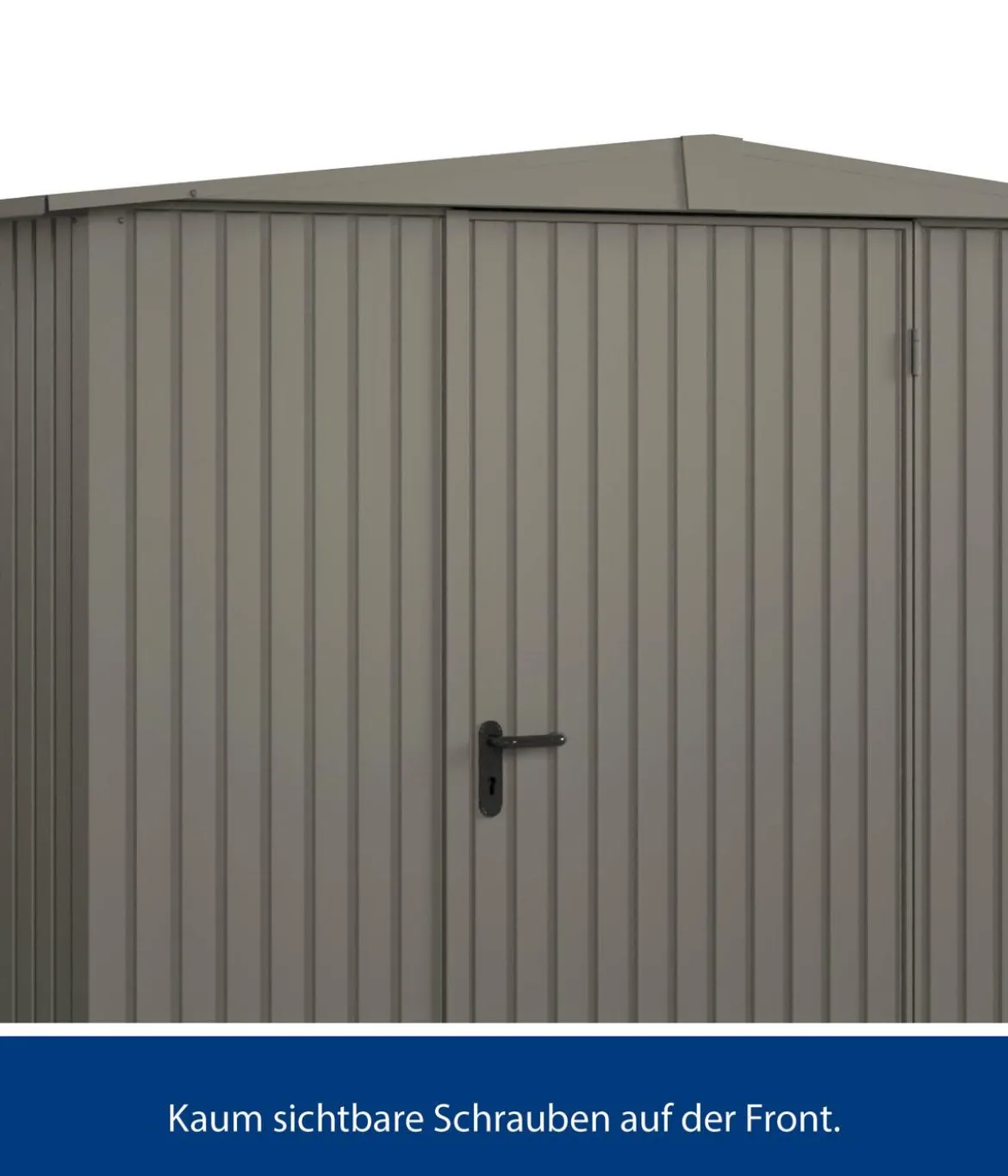 Hörmann Berry-Gerätehaus Classic-S Typ 1, ca. B258,8/H216/T121,3 cm