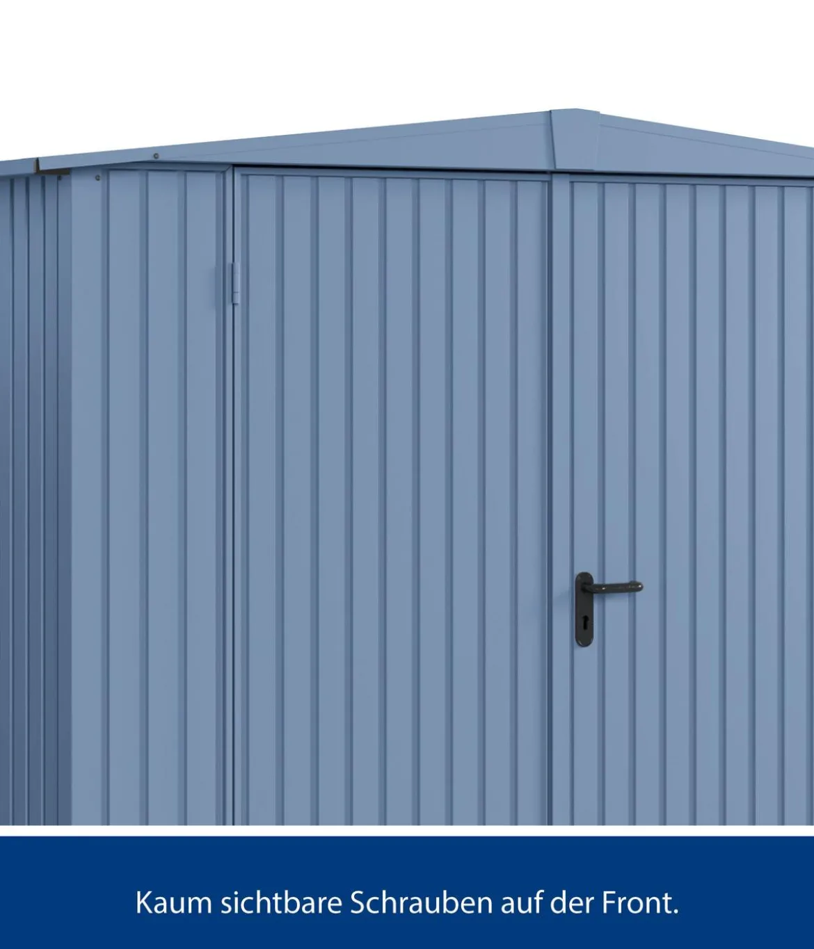 Hörmann Berry-Gerätehaus Classic-S Typ 1, ca. B258,8/H216/T121,3 cm