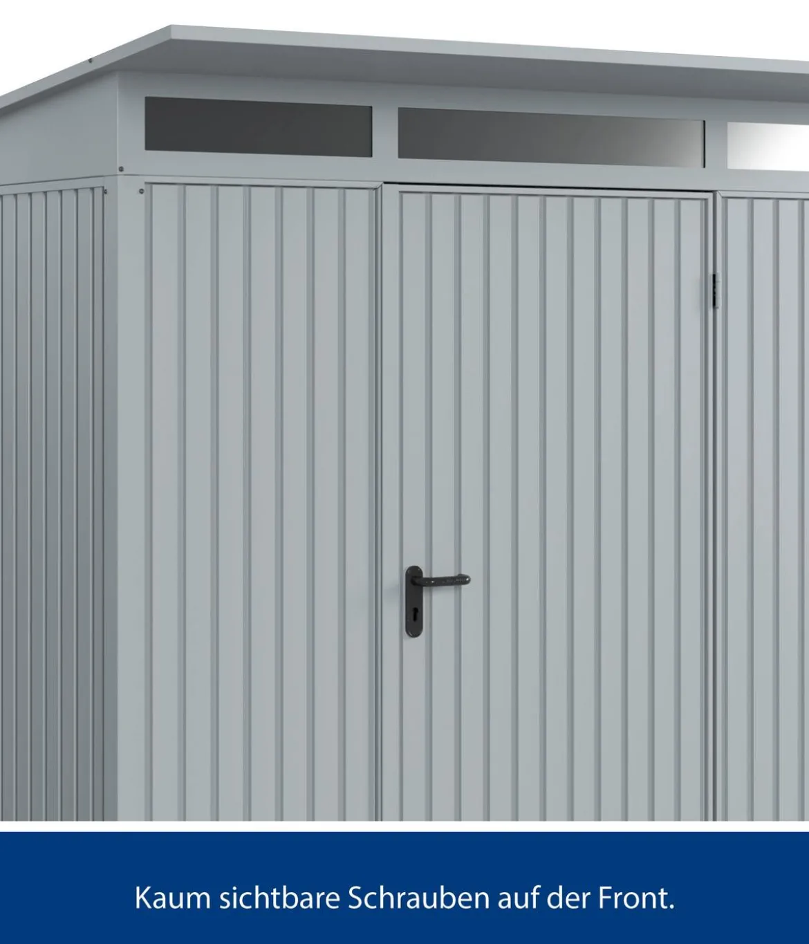 Hörmann Berry-Gerätehaus Classic-P Typ 2, ca. B247,9/H232,3/T283,4 cm