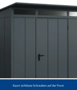 Hörmann Berry-Gerätehaus Modern-P Typ 2, ca. B247,9/H232,3/T283,4 cm