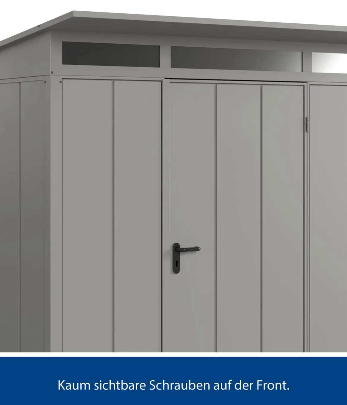 Hörmann Berry-Gerätehaus Modern-P Typ 2, ca. B247,9/H232,3/T283,4 cm