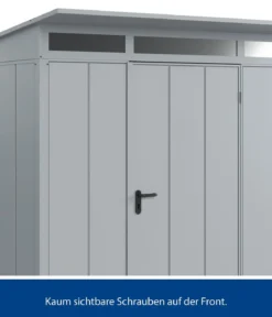 Hörmann Berry-Gerätehaus Modern-P Typ 2, ca. B247,9/H232,3/T283,4 cm