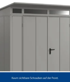 Hörmann Berry-Gerätehaus Modern-P Typ 2, ca. B247,9/H232,3/T283,4 cm