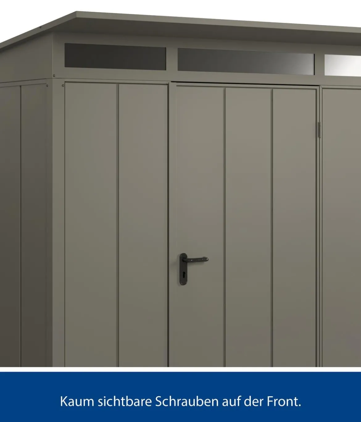 Hörmann Berry-Gerätehaus Modern-P Typ 2, ca. B247,9/H232,3/T283,4 cm