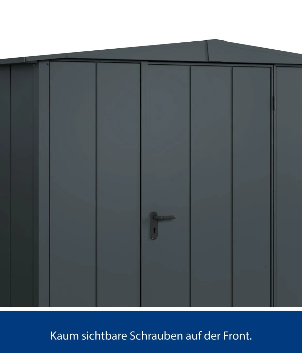 Hörmann Berry-Gerätehaus Modern-S Typ 2, ca. B258,8/H216/T247,7 cm
