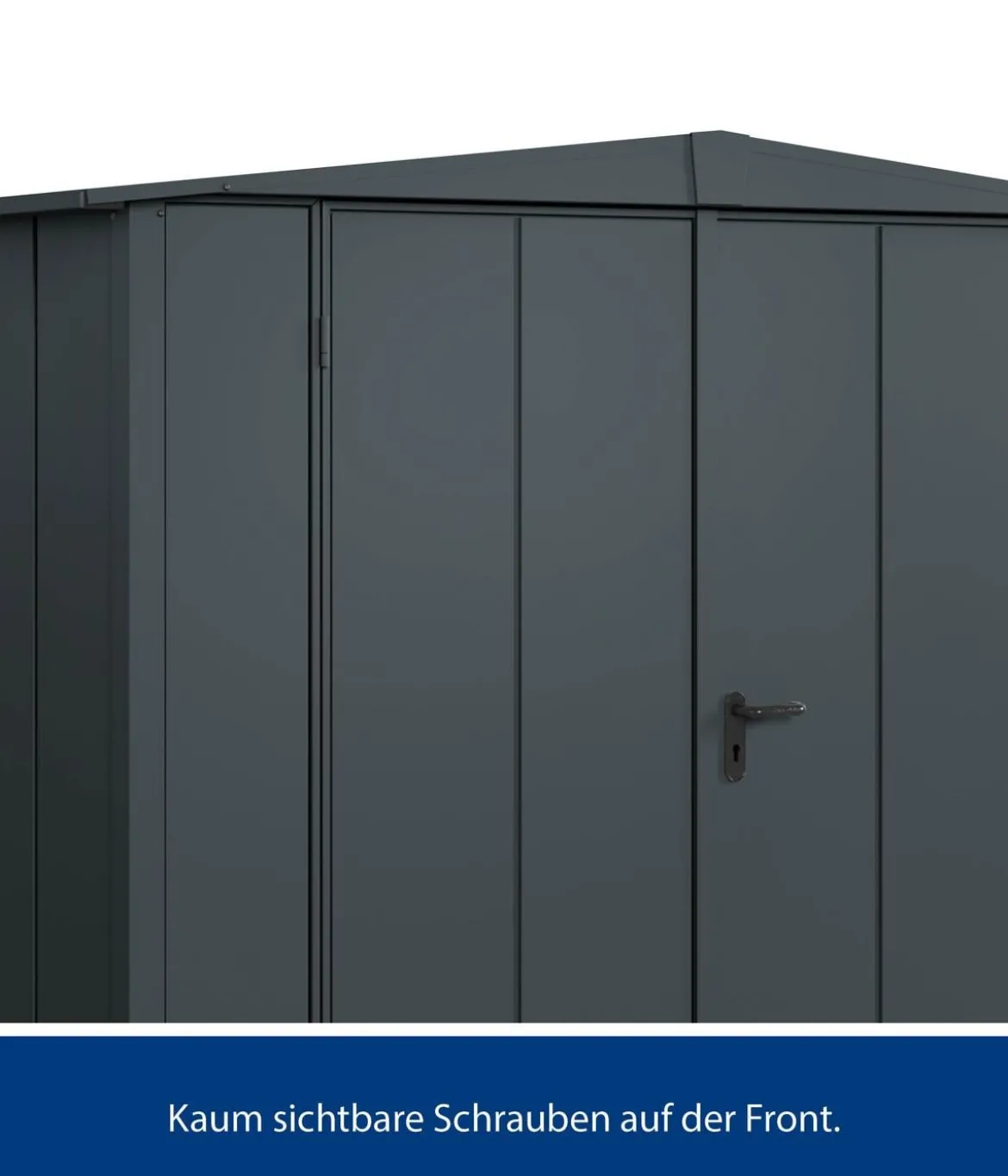 Hörmann Berry-Gerätehaus Modern-S Typ 2, ca. B258,8/H216/T247,7 cm