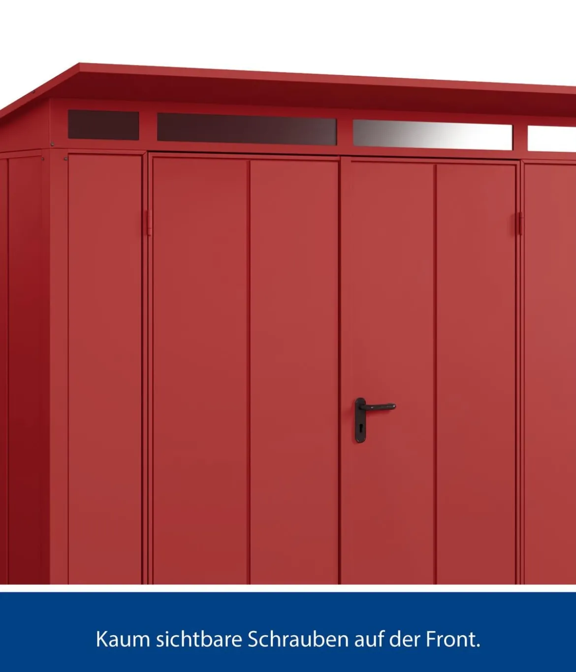 Hörmann Berry-Gerätehaus Modern-P Typ 1, ca. B247,9/H228,6/T153 cm