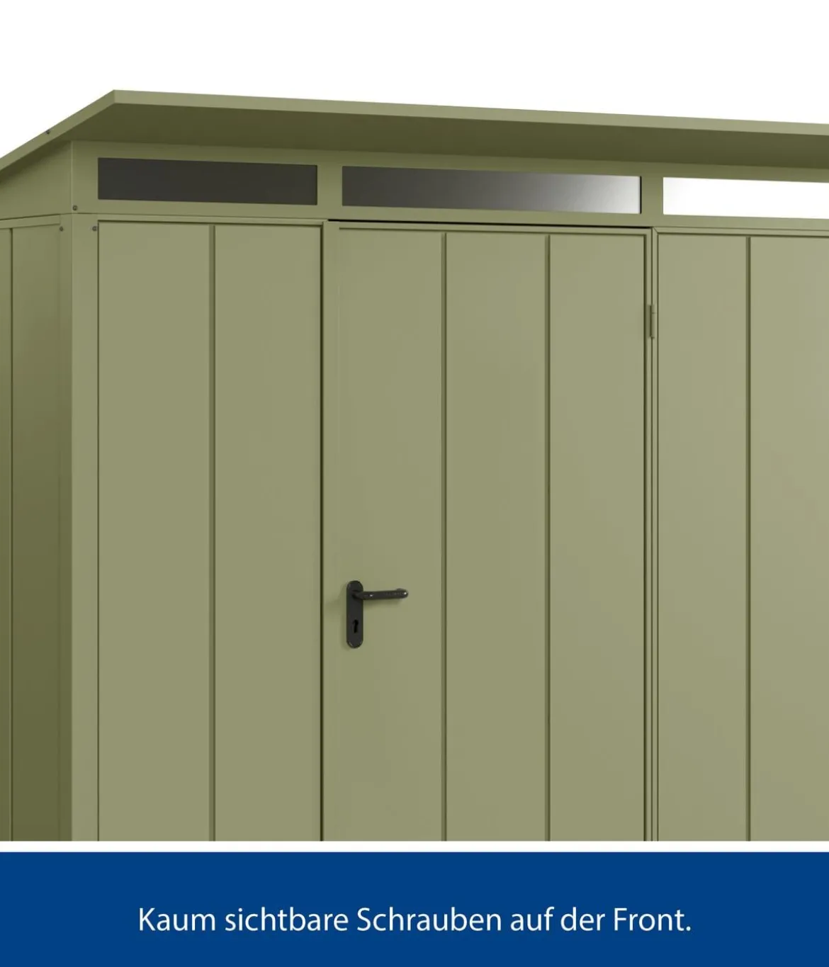Hörmann Berry-Gerätehaus Modern-P Typ 1, ca. B247,9/H228,6/T153 cm