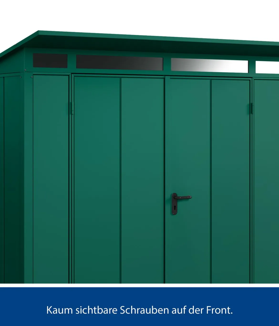 Hörmann Berry-Gerätehaus Modern-P Typ 1, ca. B247,9/H228,6/T153 cm