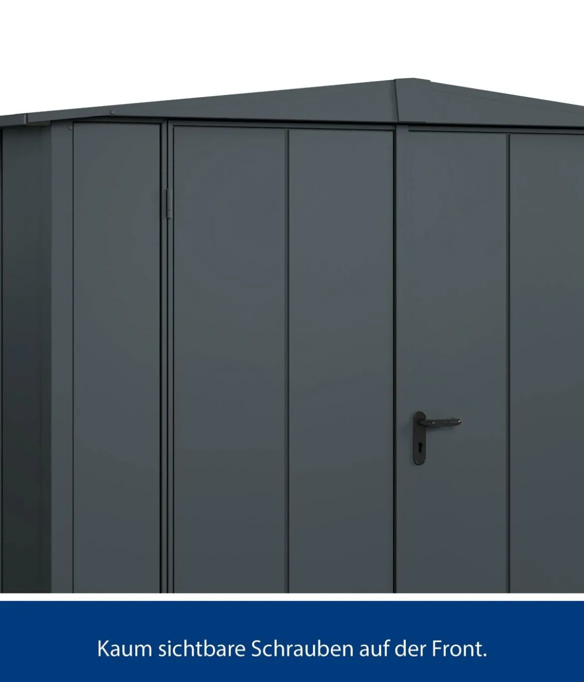 Hörmann Berry-Gerätehaus Modern-S Typ 1, ca. B258,8/H216/T121,3 cm