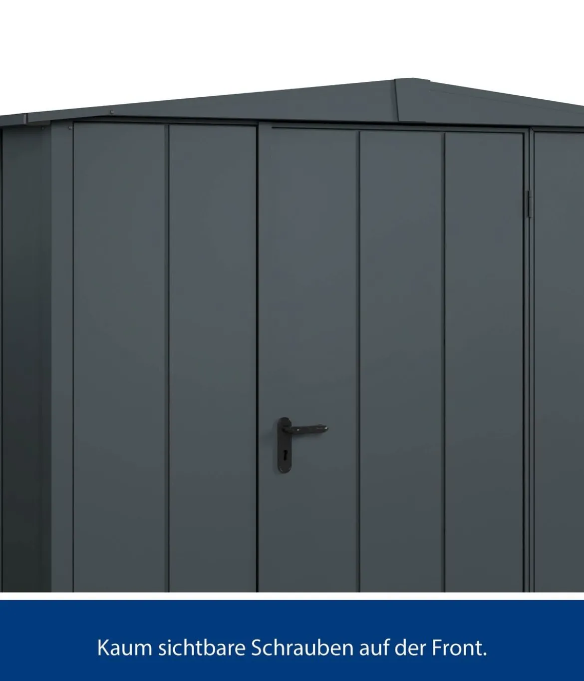 Hörmann Berry-Gerätehaus Modern-S Typ 1, ca. B258,8/H216/T121,3 cm
